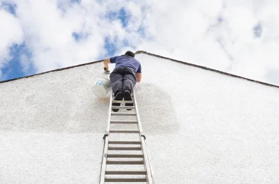 Peinture extérieure à Vellèches — façades et ravalement